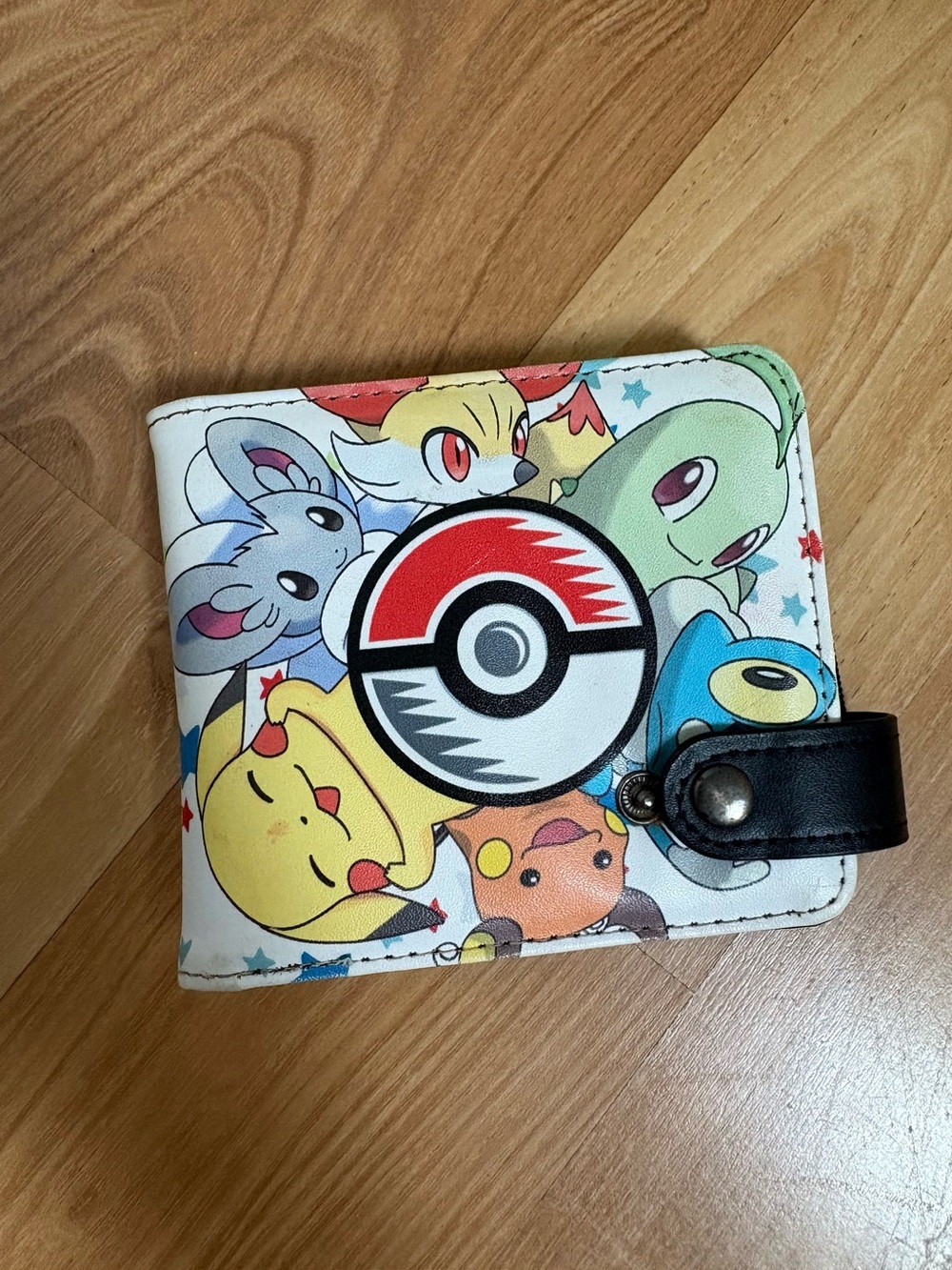 Pokémon Pop Wallet with Multi-Color Characters